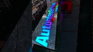 The effect of flame burning #signage #ledneon #signature #lightbox #ledsign