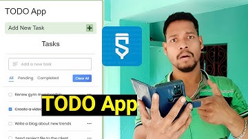 TODO APP  project in sketchware pro #AndroidAppdeveloper #sketchware #Aauraparti