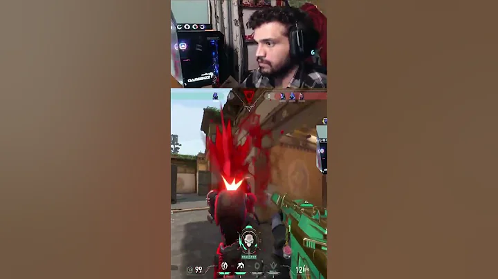 Valorant Omen 4kill Clutch XD #shorts