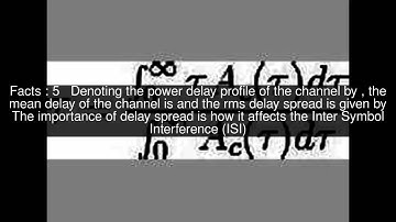 Delay spread Top  #7 Facts