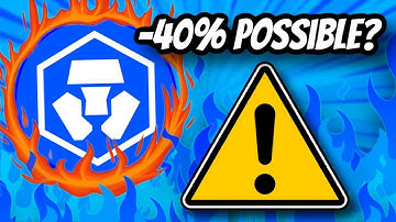 Crypto.com HOLDERS EMERGENCY UPDATE! | CRO Coin PRICE PREDICTION | Cronos NEWS