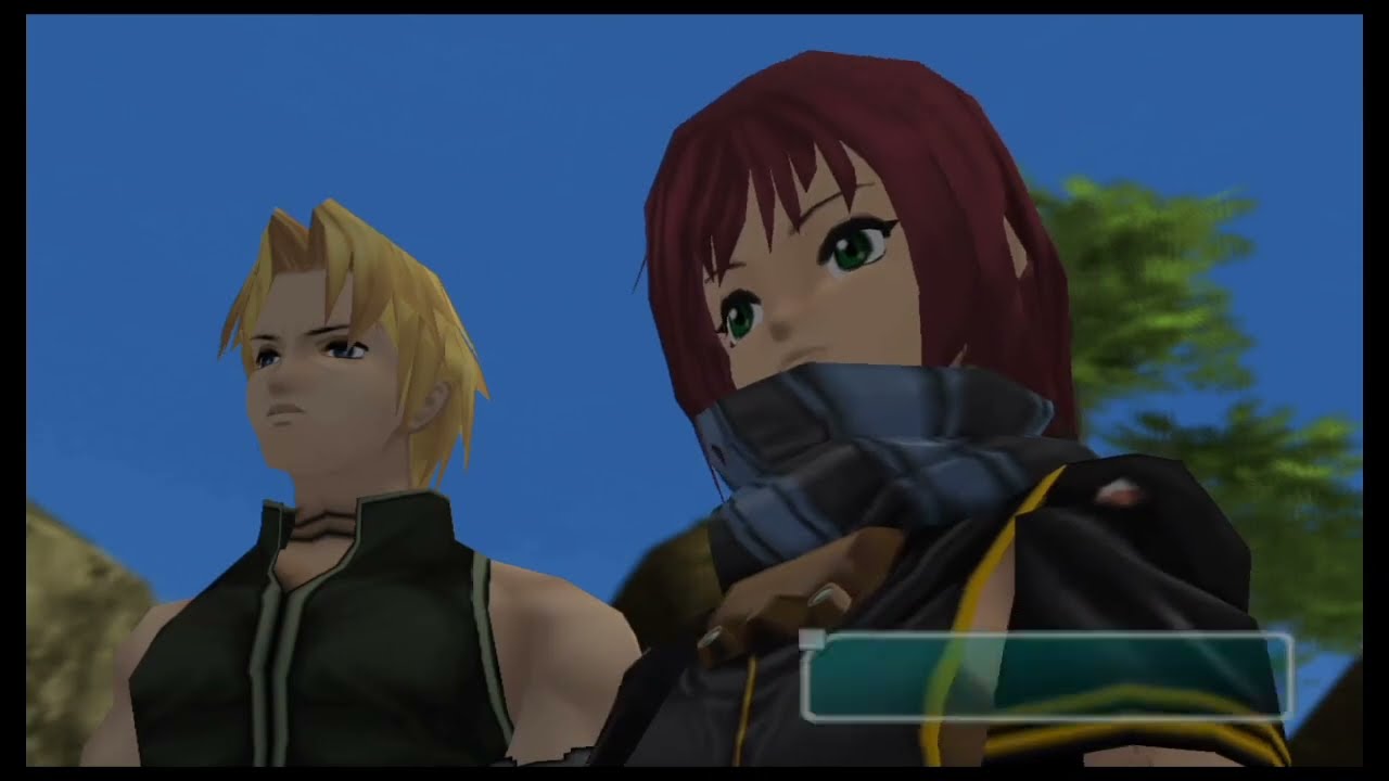 Star Ocean: Till the End of Time - Traveling to Bequerel Mine cutscene