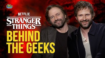 Behind The Geeks | Stranger Things Season 5 Vol. 1 SPOILER Interview  - The Duffer Brothers