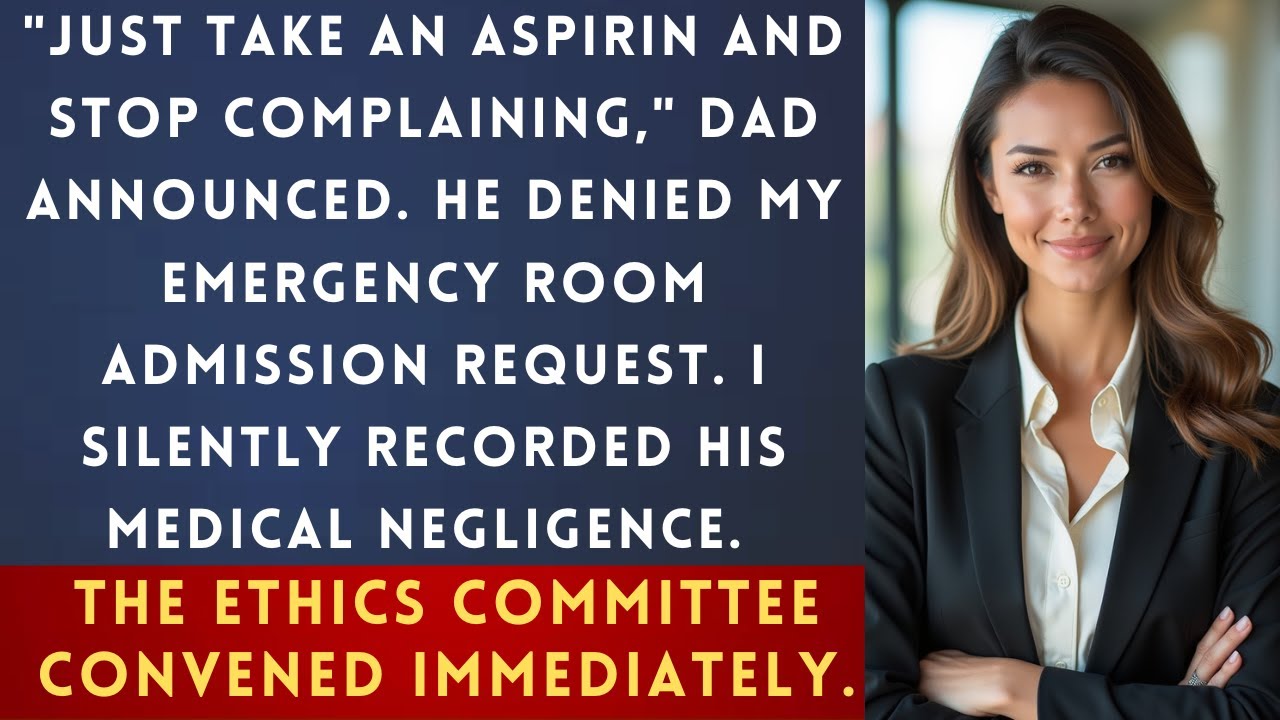 Во время семейного барбекю отец посмеялся над моей «крошечной опухолью» — и руководство больницы ...