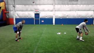 Fullback Jeff Logan 2012 training clips!!!!!!!!!