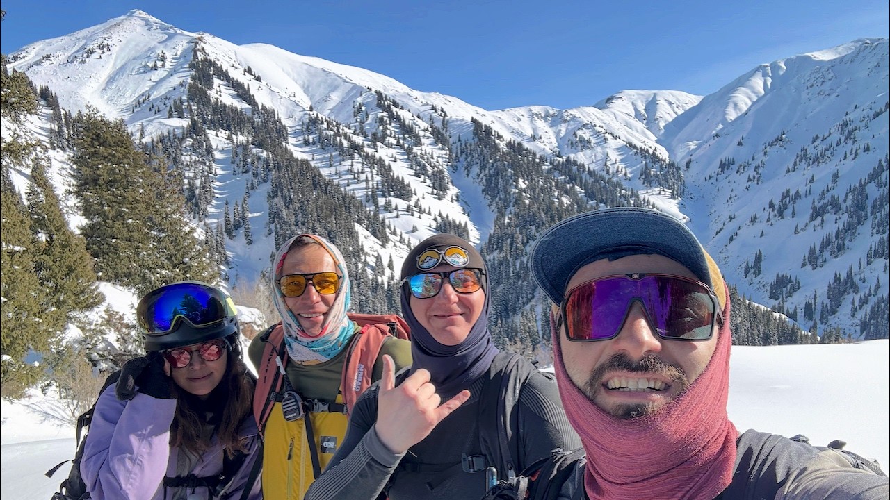 Скитур. 01.03.26. Алматы. Бутаковское ущелье. Претендент на лучший скитур в сезоне