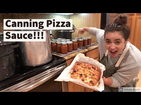 Homemade Pizza Sauce! Cook dinner with me!