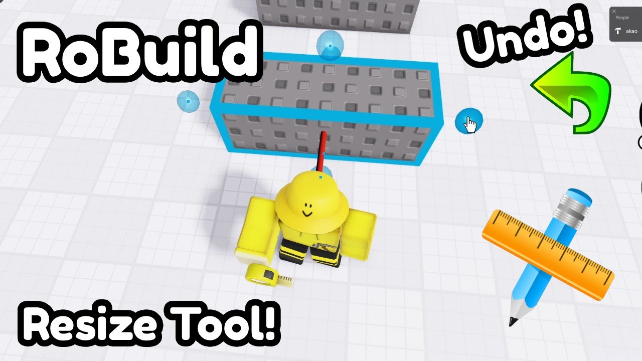 Resize Tool Gamepass and Undo Button! [RoBuild 1.7 Showcase] - YouTube
