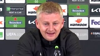 Real Sociedad 0-4 Man Utd - Ole Gunnar Solskjaer - Post-Match Press Conference  - Europa League