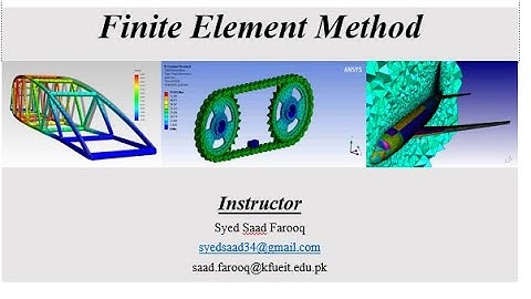 lecture # 6:Simple 1D Bar Element formulation