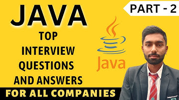 Java Frequently Asked Interview Questions | Cognizant | Capgemini | HCL | Wipro | Infosys