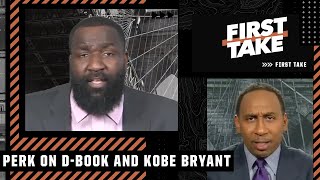 Kendrick Perkins reacts to Stephen A. comparing Devin Booker to Kobe Bryant | First Take Profile