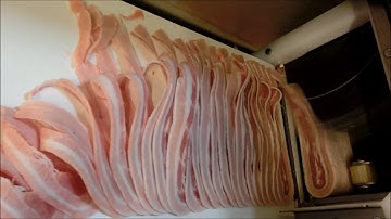 MHS Model ICC28 and ICC36 Portion Control Slicing Machine: Bacon 2.5mm