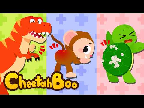Doctor, Please Help Us!🏥 | Dino & Animal Hospital Song | Nursery rhymes & Kids Song | #Cheetahboo