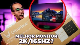 COMPREI UM MONITOR ABSURDO, QHD/2k, 165Hz, 31.5'' e bom preço! Vale a pena comprar o LG 32GN600?