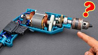 Don't throw away your old drill! Build a Million-Dollar Tool at Home with This Simple Method!