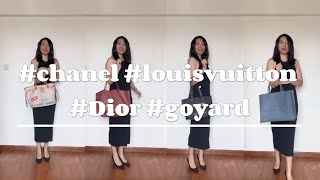 The Ultimate Tote Bag Showdown: Goyard vs. LV Neverfull vs. Chanel ...