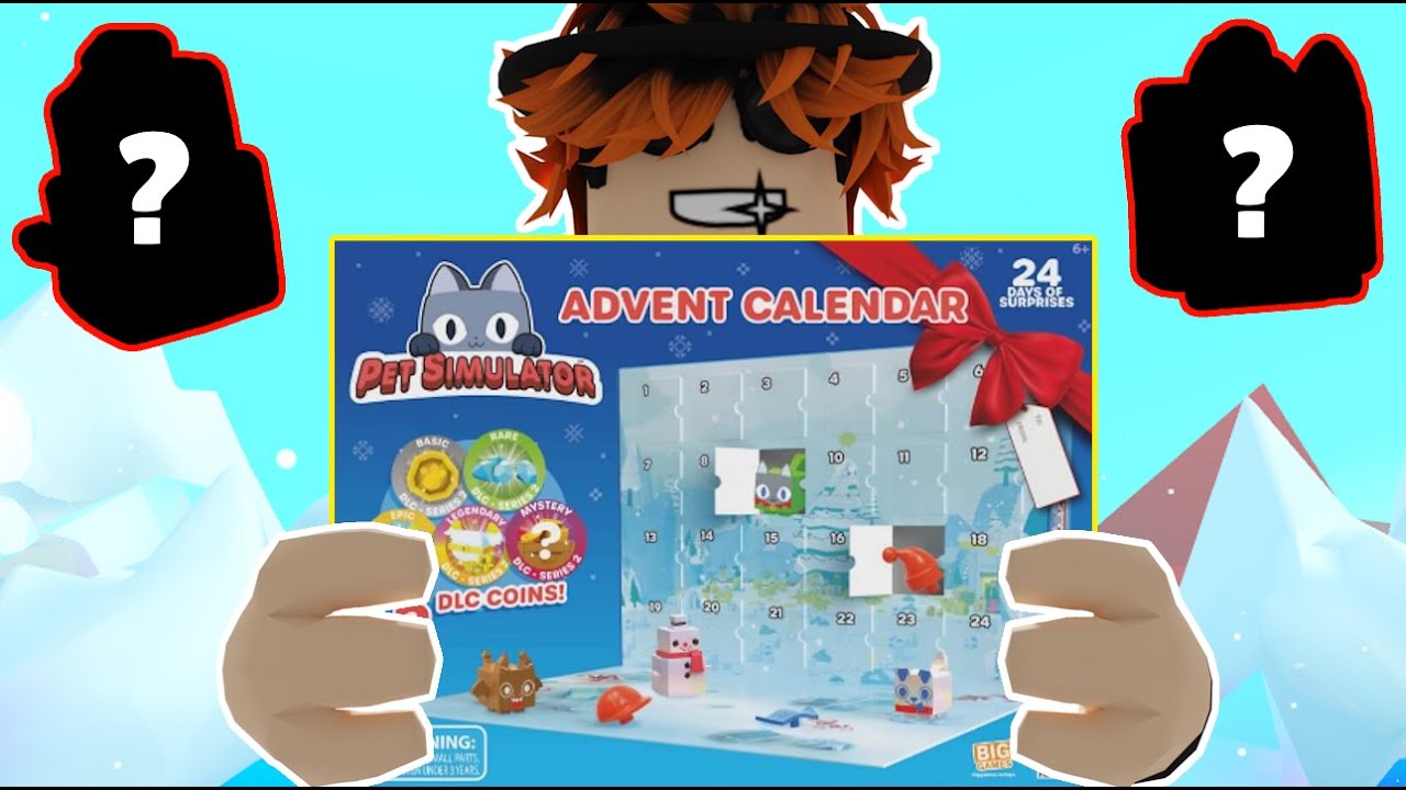 I Bought The Pet Simulator ADVENT CALENDAR and Got This... YouTube