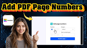 How To Add Page Numbers To PDF Without Acrobat Using Smallpdf