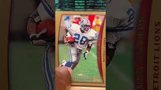 Barry sanders 1998 Topps Gold #1