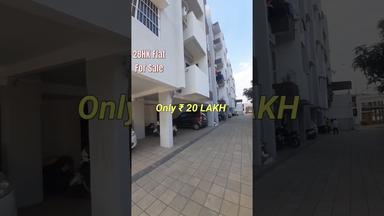 2BHK Flat For Sale NA44 Best Location 1000sq Feet 20 50 LAKH Realestate Shorts