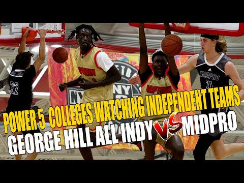 Big Time Independent Program George Hill All Indy Fall Short to Tough Mid Pro Squad