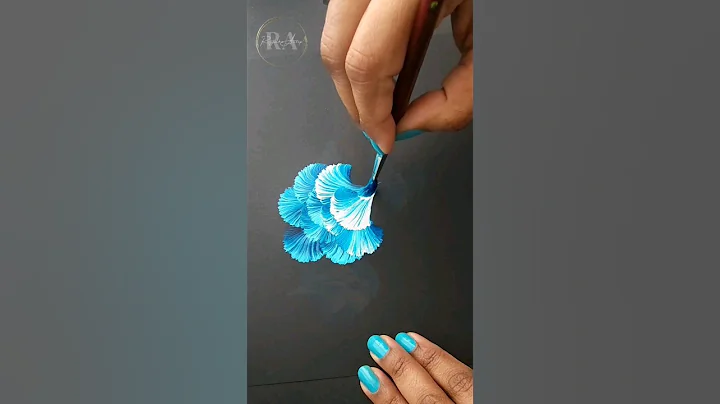 💫 STUNNING Painting Using Round Brush Technique #shorts - DayDayNews