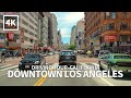 [Full Version] Driving Downtown Los Angeles DTLA, California, USA, Travel, 4K UHD