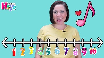 sing and count- with a number line!