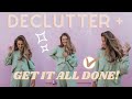 Declutter my WHOLE HOUSE with me! // Tips for DECLUTTERING