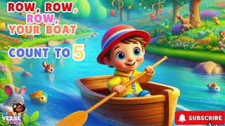 Row Row Row Your Boat Nursery Rhymes Kids Songs Kids Educational Video