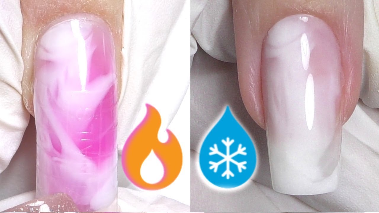 Color Changing Marble Polygel Nails with DUAL FORMS | Modelones Kit Review