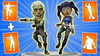What happens if mix two Fortnite dances in one #2. New Windmill Floss emote + Best Mates dance.
