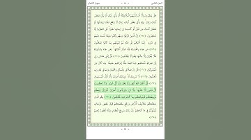 سورة الأنعام Al An'am 164-165