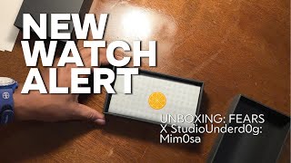 UNBOXING: FEARS X STUDIOUNDERD0G MIM0SA