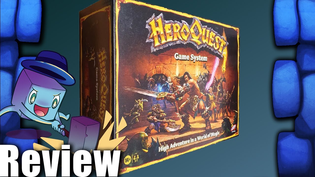 HeroQuest 2021 Reprint Review