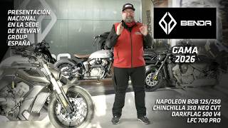 Benda 2026: una gama de motos custom que no te dejará indiferente… ¡las hemos probado (casi) todas!