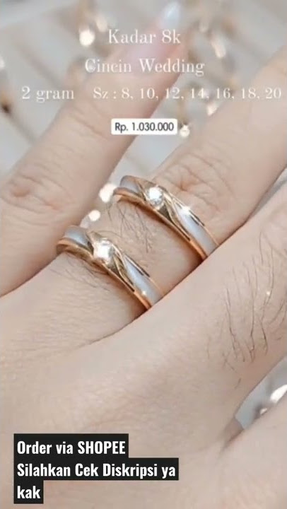 Cincin Kawin Emas #shorts #bts #shopee