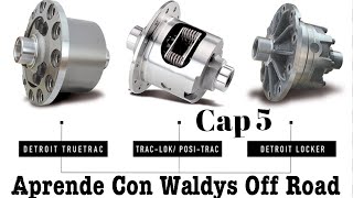 Diferenciales PosiBloqueo ElectricoMecanico y de Aire by Waldys Off Road