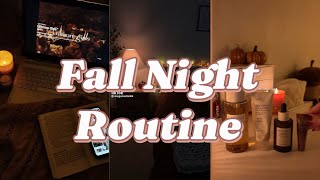 Fall Night Routine TikTok Compilations