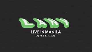 LANY Live In Manila 2018