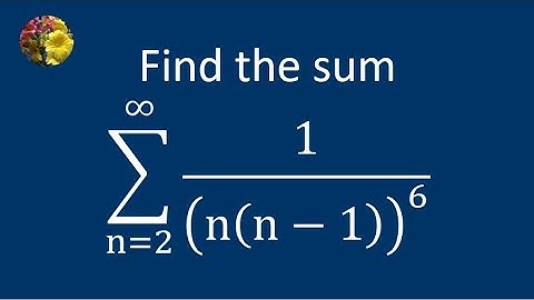 Evaluating required sum using standard techniques