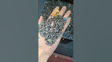 Plastic and rubber sorting machine