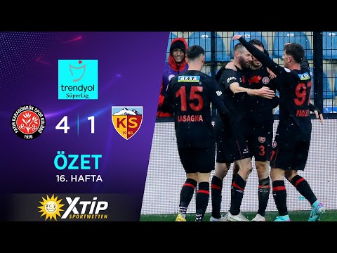 Merkur-Sports | F. Karagümrük (4-1) Kayserispor - Highlights/Özet | Trendyol Süper Lig - 2023/24