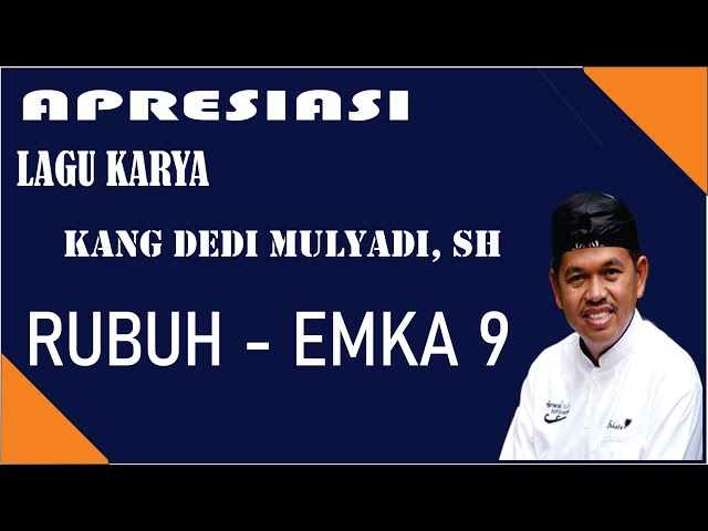 Rubuh - Emka 9 (Lagu Ciptaan Dedi Mulyadi) class=