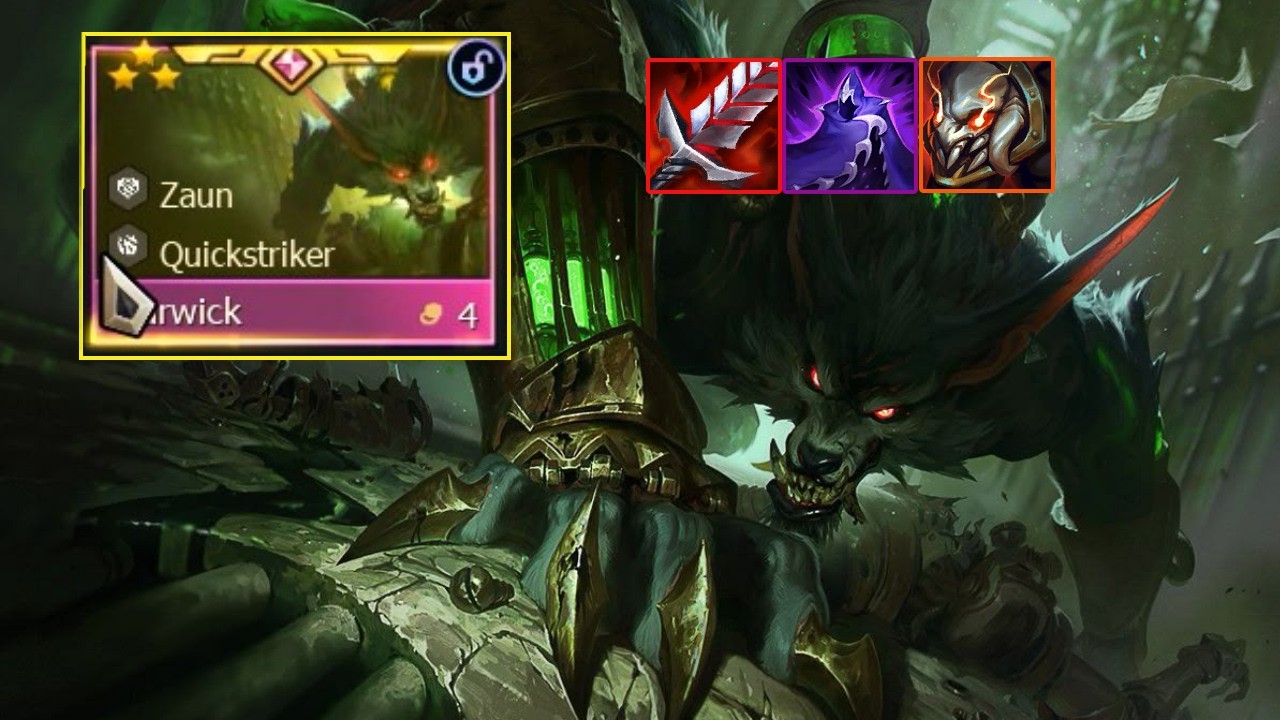 TFT Warwick 3 Star #tftset16 #tft #leagueoflegends #riotgames #warwicktft