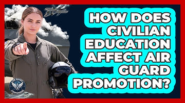 How Does Civilian Education Affect Air Guard Promotion?