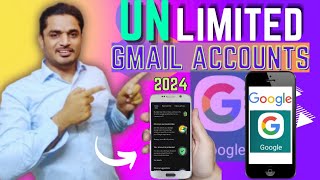 Unlimited Gmail account without phone verification | unlimited Gmail kaise banaen