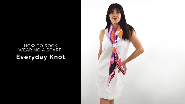 How to Wear a Scarf: The Everyday Knot | THERESA D...