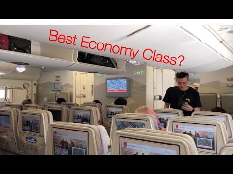 Emirates A380 Economy Trip Report Review Manchester To Dubai
